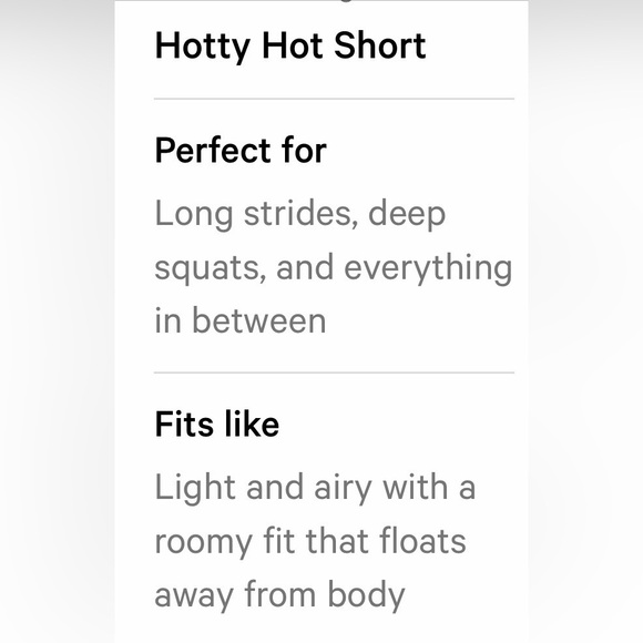 🧡 lululemon hotty high rise hot hot shorts 2.5” orange size 6 - Picture 9 of 14